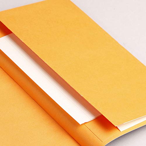 RHODIA 117755C - Carnet Souple Bullet Goalbook Orange - A5 - Pointillés Dot - 240 pages - Papier Clairefontaine Ivoire 90G - 2 Rubans, Fermeture Élastique - Couverture Simili Cuir - Rhodiarama