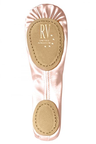 Roch Valley Split Sole Satin Shoes Zapatos de Ballet de satén con Suela Dividida, Mujer, Rosa PÃƒ¡Lido, 4 UK