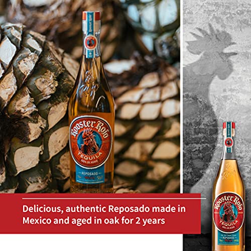 Rooster Rojo REPOSADO Tequila 100% de Agave 38% - 700 ml