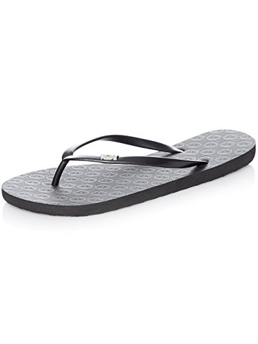 Roxy (ROY11) Viva-Flip-Flops For Women, Zapatos de Playa y Piscina Mujer, Black Black, 38 EU