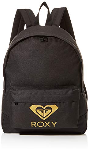 Roxy Sugar Baby Solid Logo, Mochila. para Mujer, Antracita, Medium