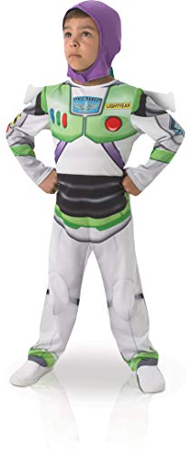 Rubies Buzz Lightyear Toy Story - Disfraz para niños, 5-6 años (116cm), Multicolor