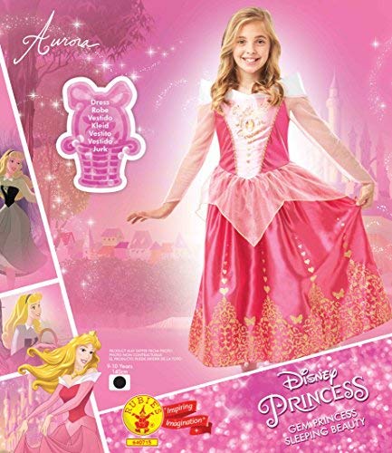 Rubies Official Disney Princess Sleeping Beauty Disfraz de gema, Color rosa, 9-10 (640715