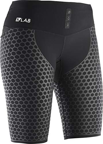 SALOMON S/Lab Exo Half Tight W - Mallas, Mujer, Negro(Black)