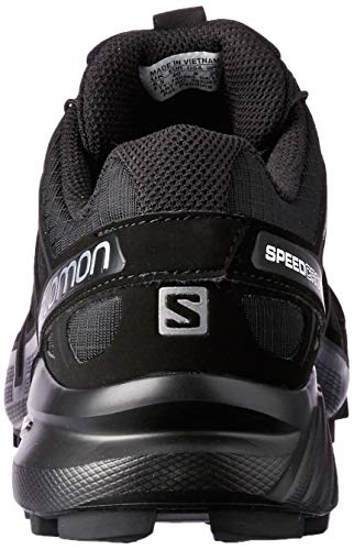 Salomon Speedcross 4, Zapatos de Trail Running Mujer, Black/Black/Black Metallic, 38 2/3 EU