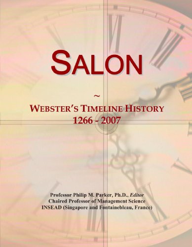 Salon: Webster's Timeline History, 1266 - 2007