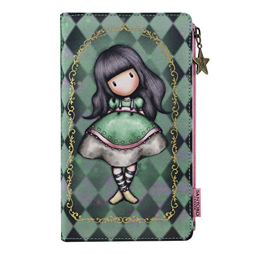 SANTORO GORJUSS Billetero Grande 871GJ04, Mujeres, Verde, 10 x 22,5 x 1 cm