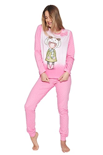 SANTORO GORJUSS Pijama Manga Larga Lambkins para Mujer