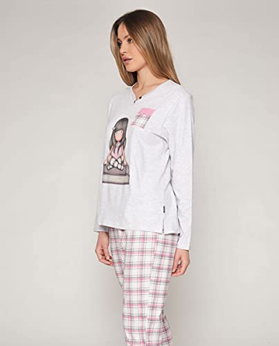 SANTORO GORJUSS Pijama Manga Larga The Words para Mujer