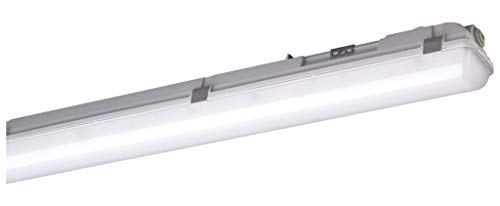 Schuch Licht 4041254334752 167 15L34G2 - Lámpara led para ambientes húmedos (4000 K, 1477 mm, 2 Bombillas Luxano)