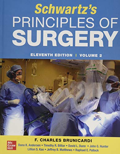 SCHWARTZ'S PRINCIPLES OF SURGERY-volume set (1&2), 11th edition (Scienze)