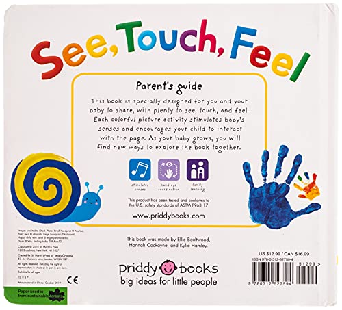 See, Touch, Feel: A First Sensory Book