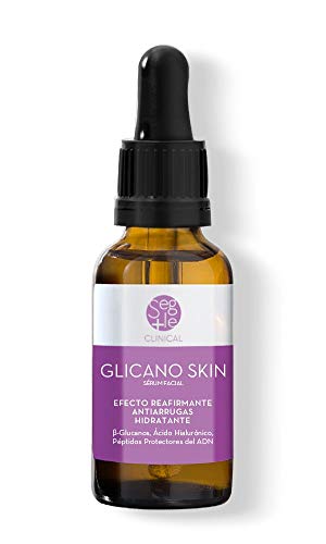 Segle Clinical | Sérum Glicano Skin | Sérum Facial Hidratante | Efecto Reafirmante | Antiarrugas | Para Pieles Secas | 30 ml