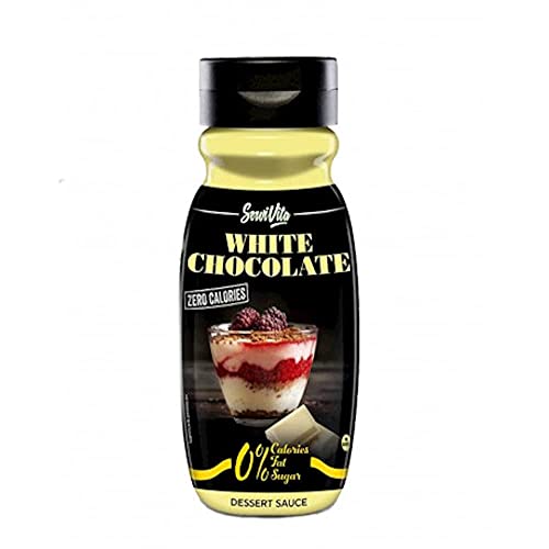 Servivita White Chocolate Dessert Sauce Sin Calorã­As 320 Ml 320 ml