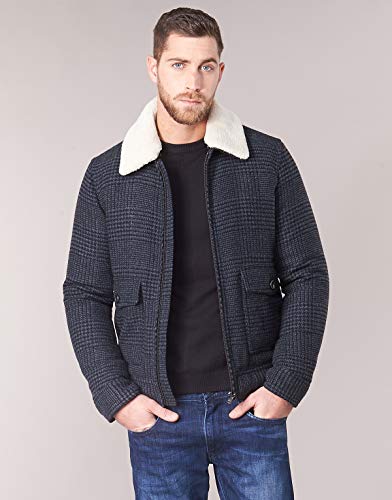 SISLEY FADVIN Abrigos Hommes Gris - DE 40 (IT 46) - Abrigos