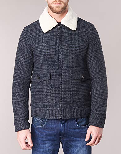 SISLEY FADVIN Abrigos Hommes Gris - DE 40 (IT 46) - Abrigos