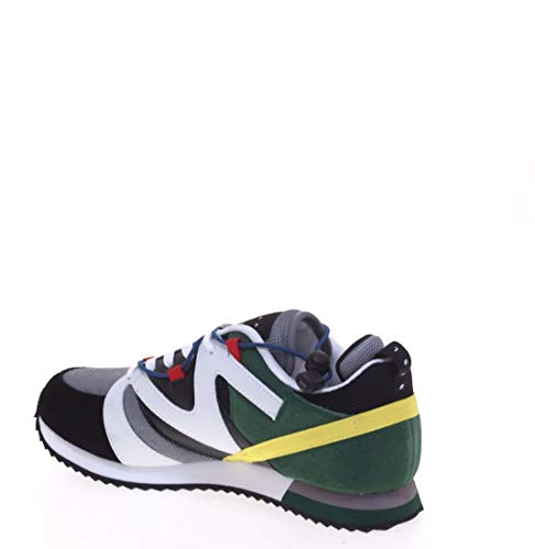 SISLEY Sneakers UOMO BLK-Green - 41