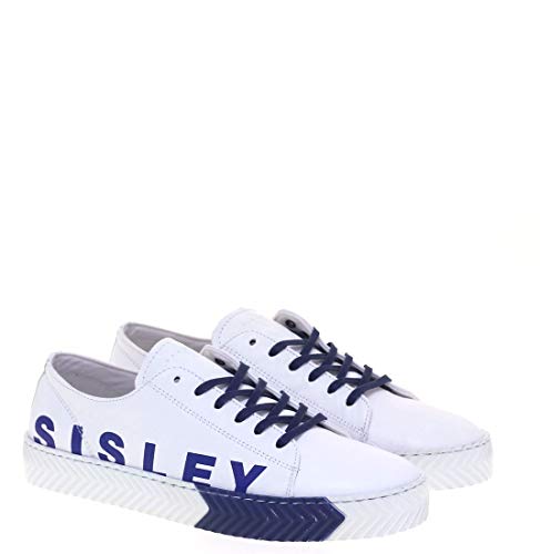 SISLEY Sneakers UOMO WHI-BLU - 41