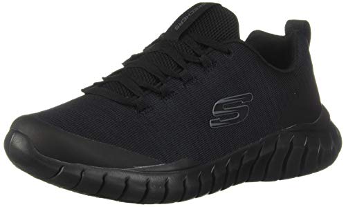 Skechers 2019 Overhaul Quarkski - Zapatillas para Hombre, Color Negro, Talla 44.5 EU