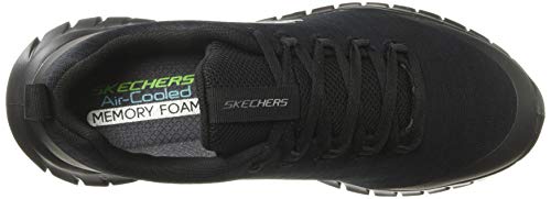 Skechers 2019 Overhaul Quarkski - Zapatillas para Hombre, Color Negro, Talla 44.5 EU