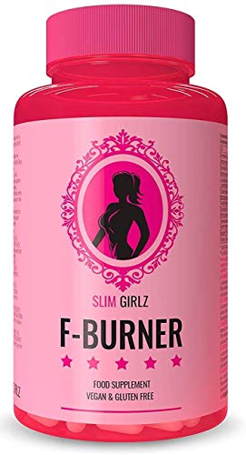 Slim Girlz Fat-Burner | 60 Cápsulas Para Adelgazar | Quemador de Grasa Para Mujeres | 10 Ingredientes Activos Para Pérdida de Peso| Adelgazante Vegano Para Dieta Keto Sin Estimulantes |Hecho en la UE