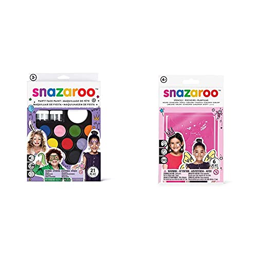 Snazaroo Ultimate Party Pack Set De Maquillaje De Fiesta + Ultimate Party Pack Set De Maquillaje De Fiesta