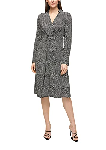 s.Oliver BLACK LABEL 150.10.104.20.200.2063817 Vestido, Beige AOP, 44 para Mujer