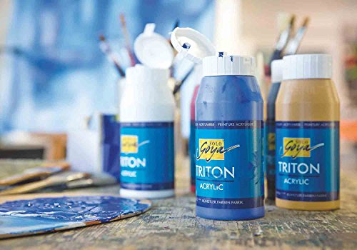 Solo Goya 17017 Triton Acrylic Basic - Botella de 750 ml, Color Blanco