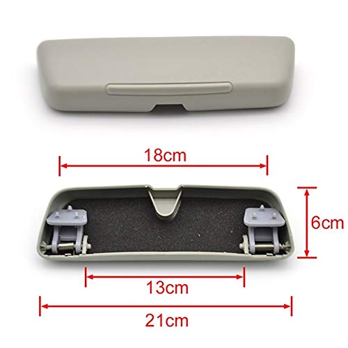 Sostenedor de los vidrios del coche, Accesorios for el coche gafas de sol de la caja del sostenedor de los vidrios de la jaula Organizador de contenedores for Ford Focus Mk2 2005 a 2007 2008 2009 2010