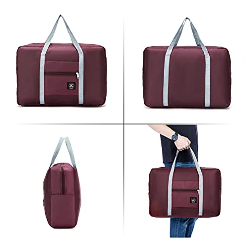 SPAHER Bolsas de Viaje Plegable Maletas Viaje Ligera Bolsas para Viaje Bolsa de Equipaje Bolsas para Maletas Organizador Bolsa Deporte Bolso Mano Equipaje Bolsos de Viaje Fin de Semana