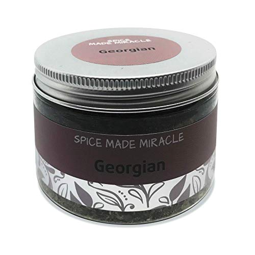 Spice Made Miracle de Georgia Condimento - Adecuado para carne, aves de corral, pollo, platos de carne - Georgia Cocina mezcla de especias - Mezcla de especias gourmet, 50g