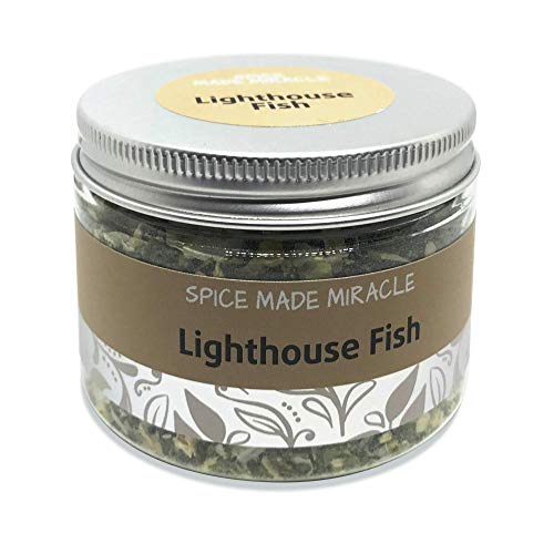 Spice Made Miracle mezcla de especias Faro de pescado - Condimento para la sopa de pescado, platos de pescado a la parrilla, guisos - BBQ Rub - Gourmet especia de mezcla, 60g