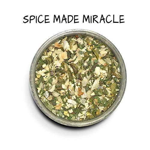 Spice Made Miracle mezcla de especias Faro de pescado - Condimento para la sopa de pescado, platos de pescado a la parrilla, guisos - BBQ Rub - Gourmet especia de mezcla, 60g