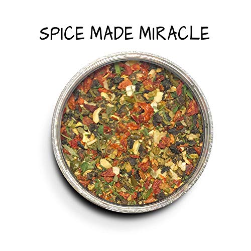 Spice Made Miracle mezcla de especias italianas Aceitunas - condimento para salsas, guisos, patata y platos de pasta - Italian Kitchen Especias, 60g