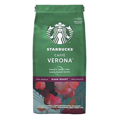 Starbucks Caffè Verona Café Molido De Tostado Intenso 6 Bolsa de 200g