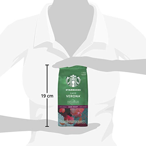 Starbucks Caffè Verona Café Molido De Tostado Intenso 6 Bolsa de 200g