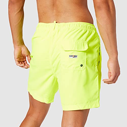 Superdry Venice Swim Short Bermudas, Cuba Green, S para Hombre