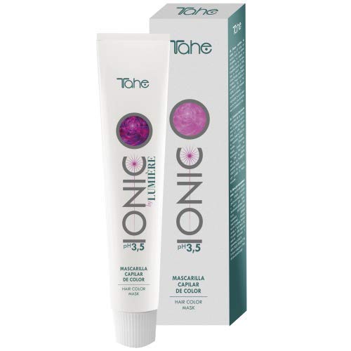 Tahe Ionic Mascarilla Capilar Con Color Ml Ml, Marrón Claro, 100 Mililitro