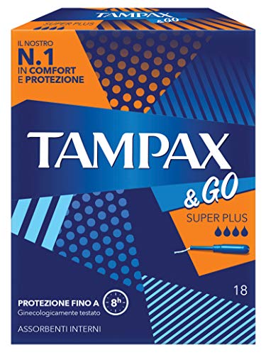 Tampax &Go Super Plus X18-140 g