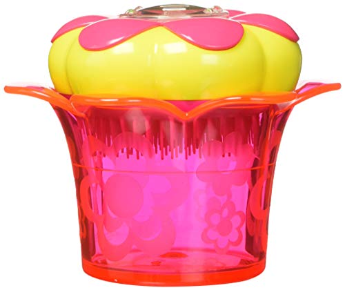 Tangle Teezer Flower pot - Cepillo para el pelo, color rosa y amarillo (6 pétalos)