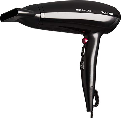 Taurus Alize Evolution, Secador de pelo, 2200 W, Negro