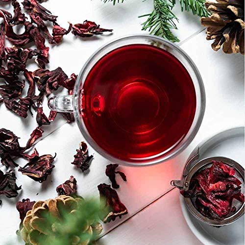 Té de flor de hibisco Bio 1000g - Embotellado y controlado en Alemania