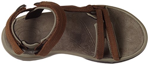 TevaTerra Fi Lite Leather W's - Sandalias Atléticas Mujer - Marrón - Braun (brown 556) - 38 EU (5 UK)