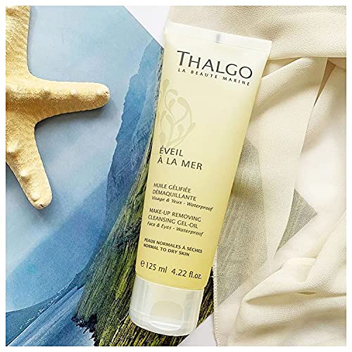 THALGO EVEIL A LA MER Cleansing Gel-Oil 125ML Unisex Adulto, Negro, Estándar