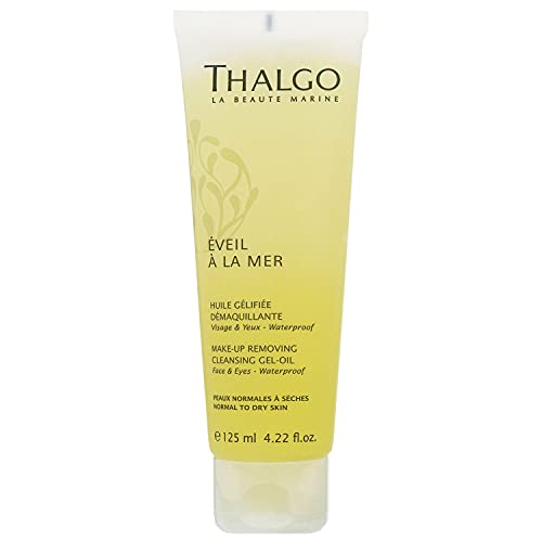 THALGO EVEIL A LA MER Cleansing Gel-Oil 125ML Unisex Adulto, Negro, Estándar