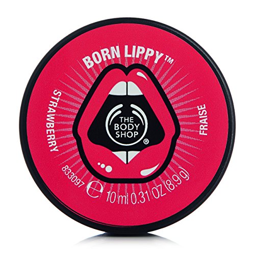 The Body Shop Born Lippy Pot Lip Balm Strawberry 10ml