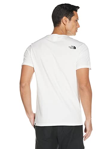 The North Face T92TX3 Camiseta Easy, Hombre, Blanco (Tnf White), M