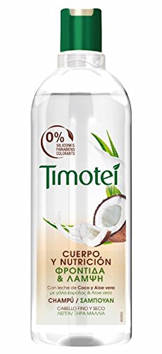 Timotei - Champú Coco Y Aloe Vera (400 ml)