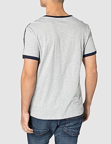 Tommy Hilfiger RN tee SS Camiseta, Gris (Grey Heather 004), Medium para Hombre