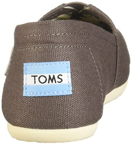 TOMS Women's Classic Canvas Slip-On,Ash,7 M US